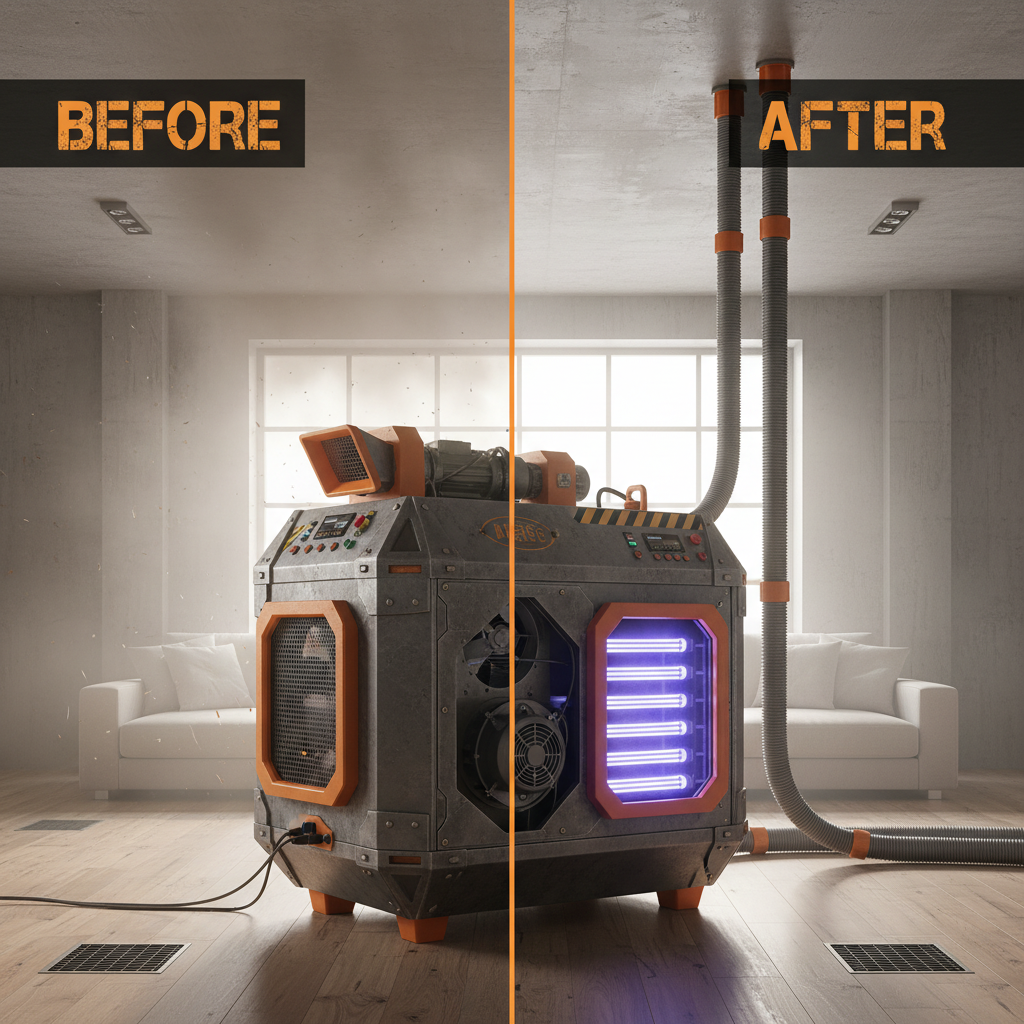 how to disinfect air in house
