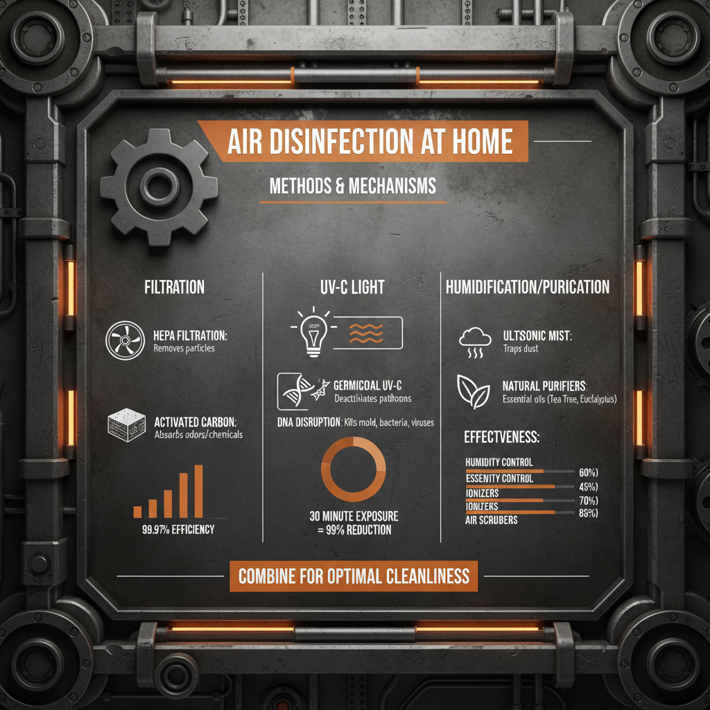 how to disinfect air in house