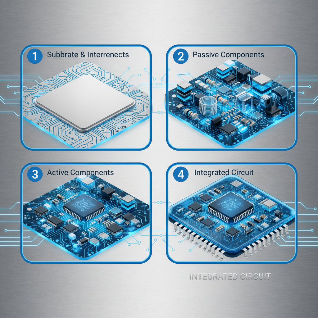 active and passive components of integrated circuit