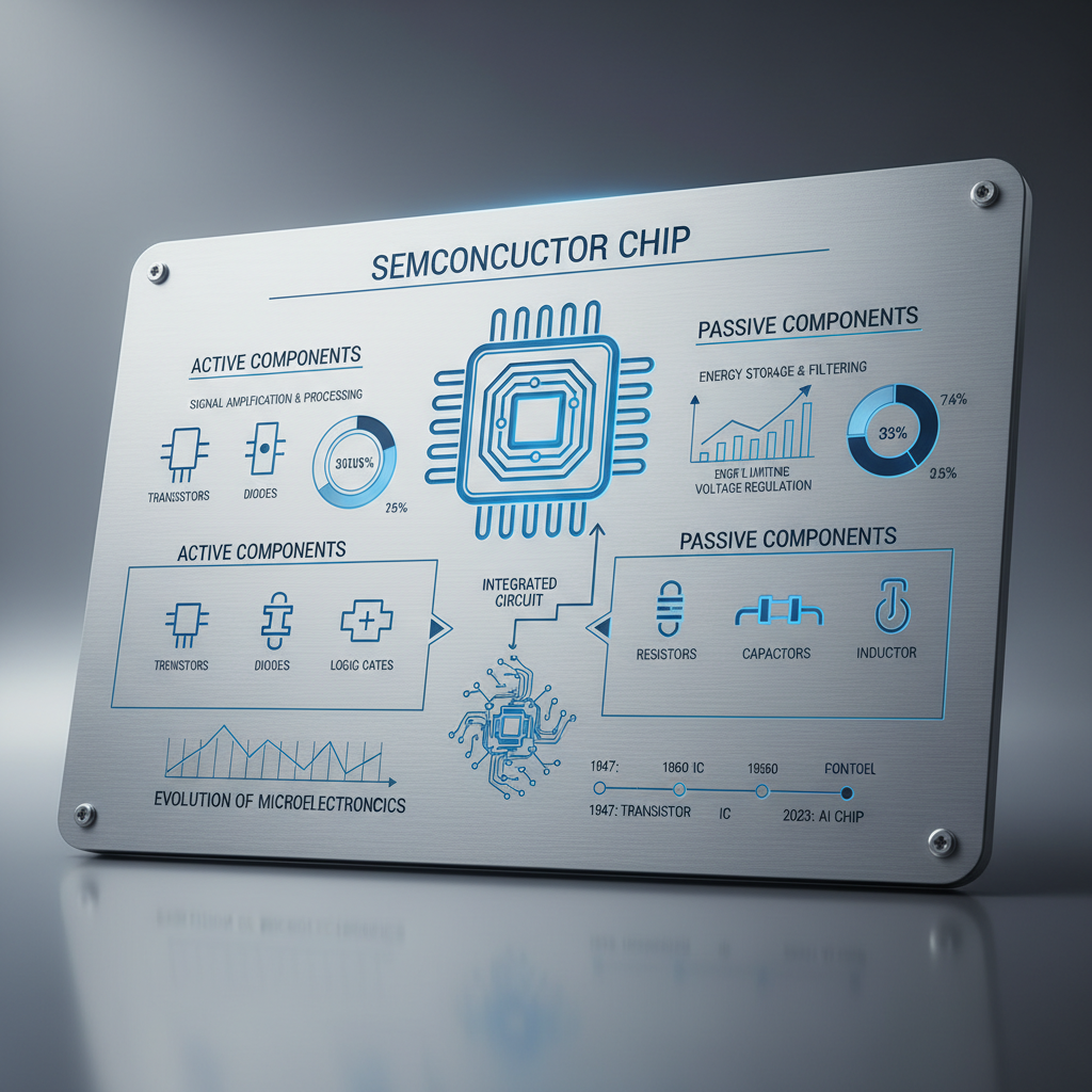 active and passive components of integrated circuit