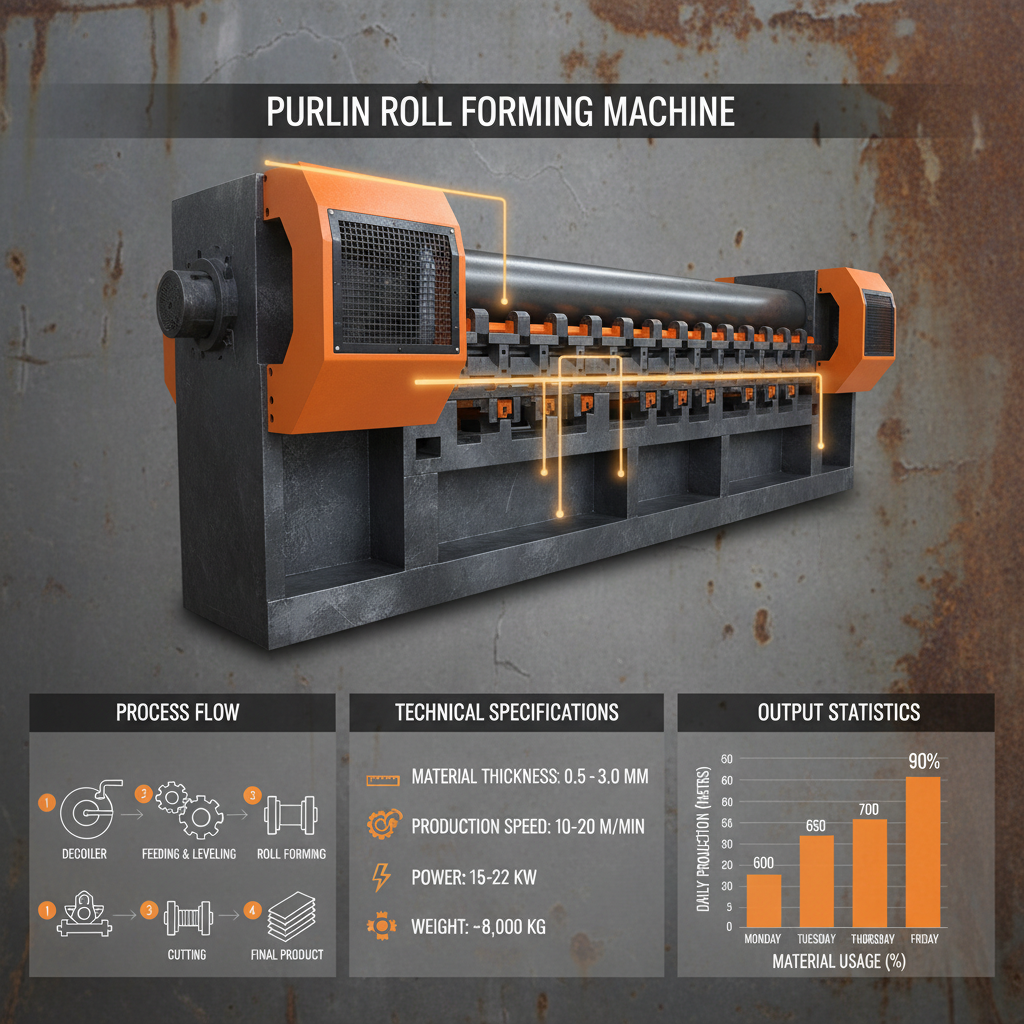 purlin roll forming machine