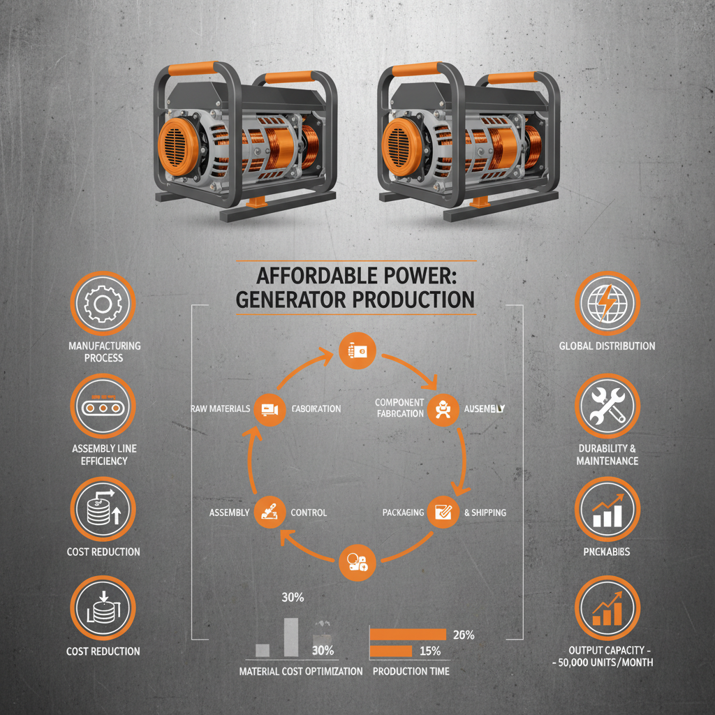 cheap electric generator Factory