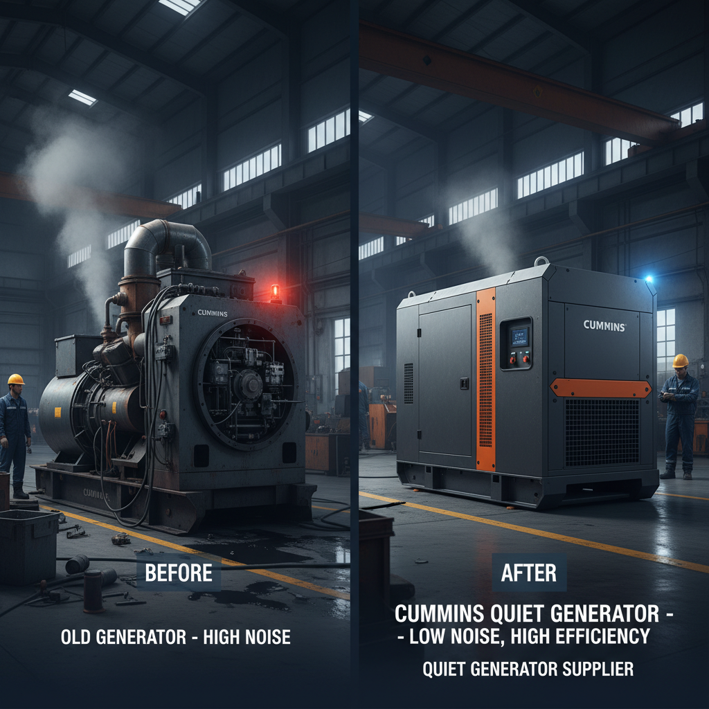 cummins quiet generator Supplier
