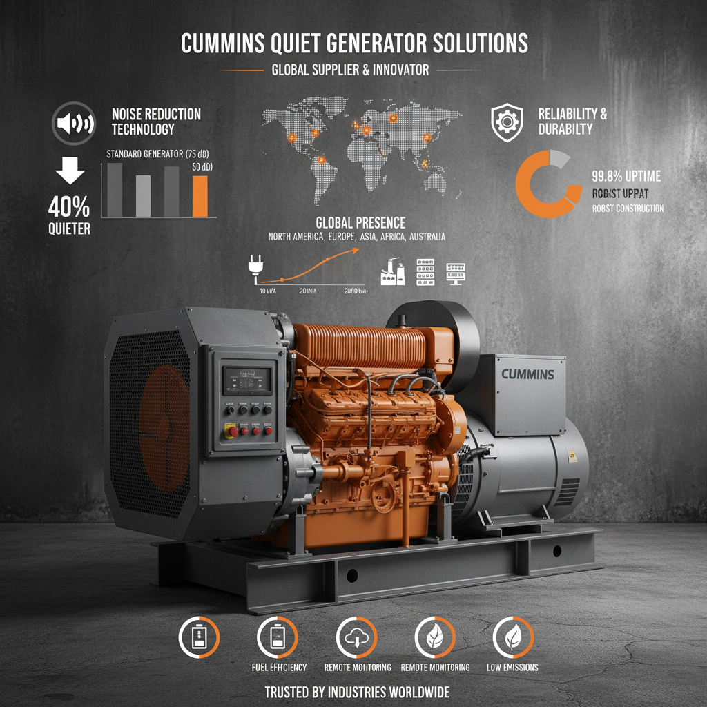cummins quiet generator Supplier