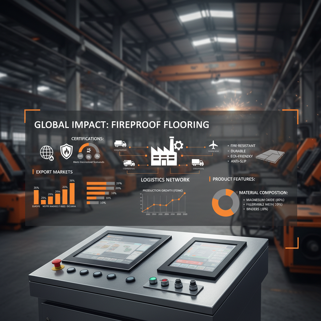 Fireproof floor Exporter