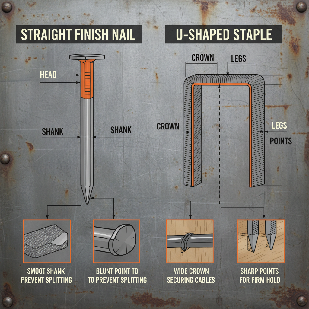 Precision Fastening Straight Finish Nail Excellence