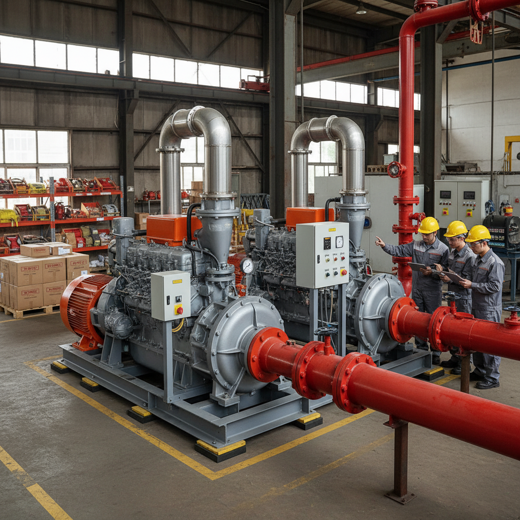 Elite Fire Protection Diesel Firefighting Pumps Systems