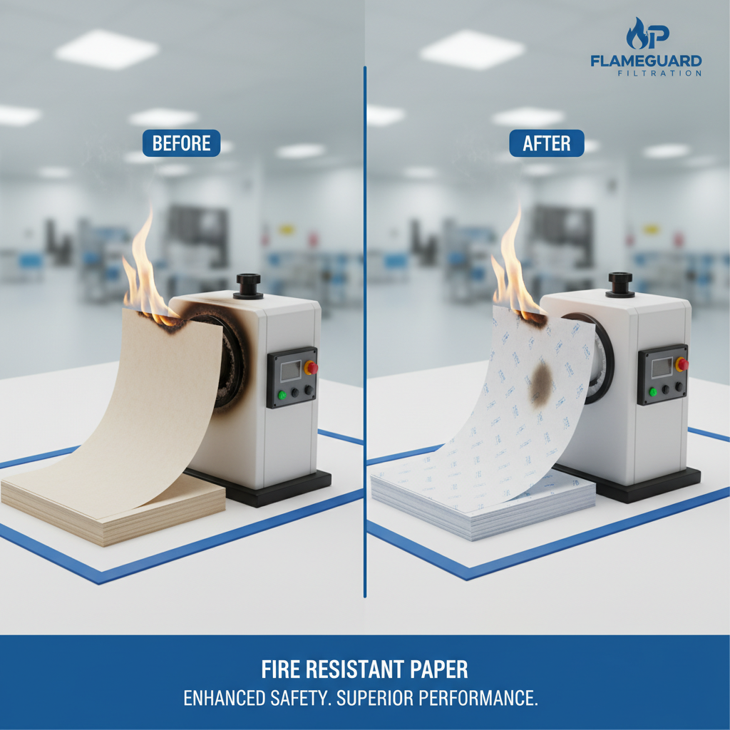 Elite Filtration Standards Flame Retardant Paper Sheets