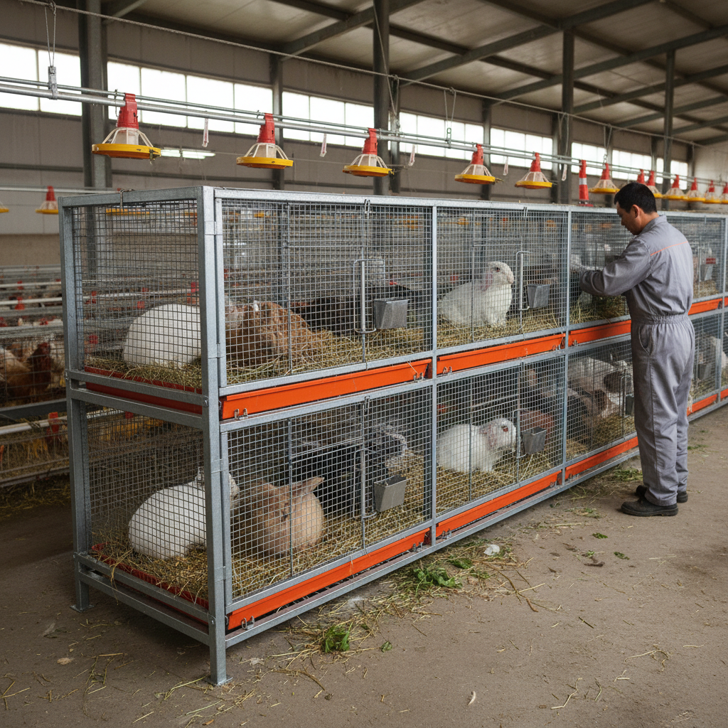 Professional Pet Lodge Rabbit Cage for Animal Welfare