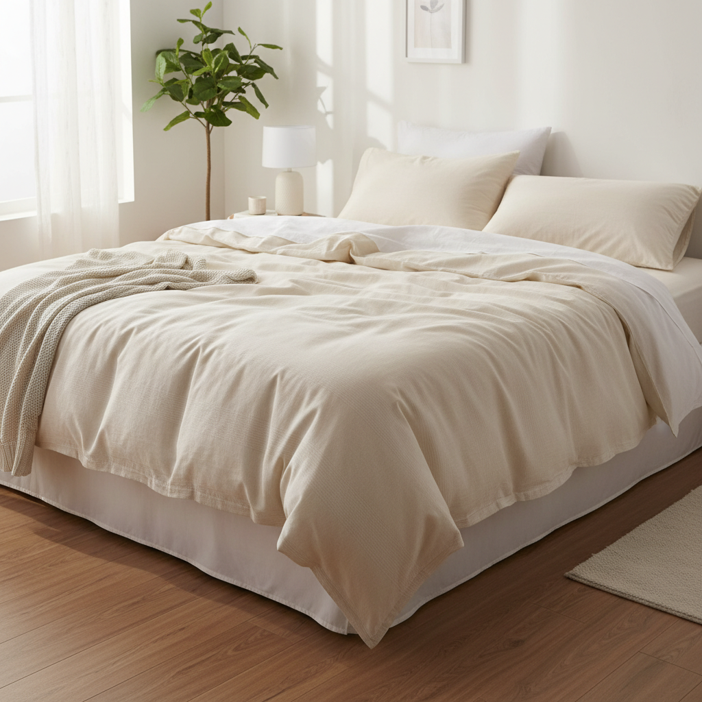 Premium Cotton Bed Sheets for Better Sleep and Comfort