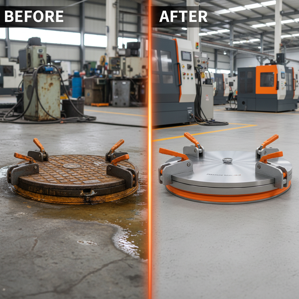High Performance Airtight Manhole Cover for Urban Infrastructure