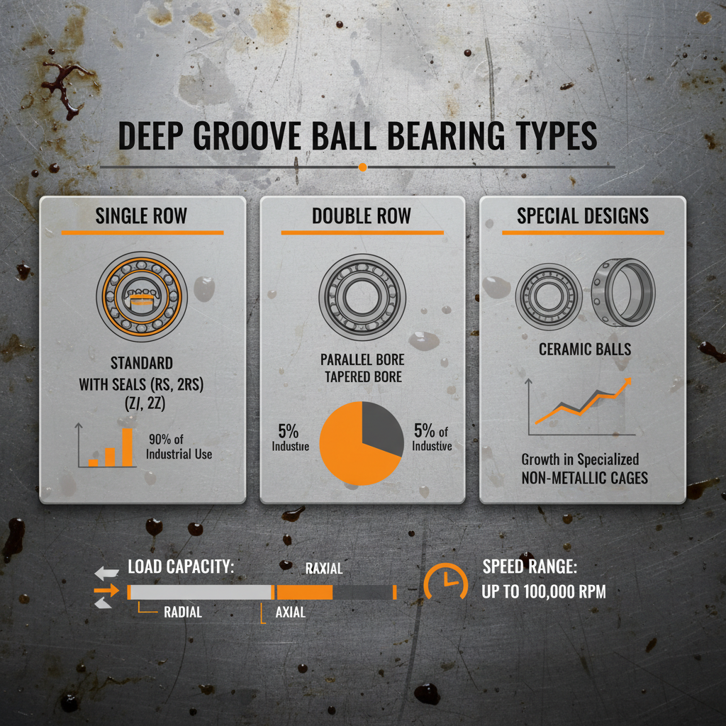 Comprehensive Guide to Different Deep Groove Ball Bearing Types
