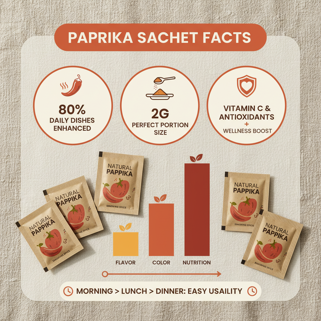 Precision Packaging and Global Benefits of Paprika Sachet