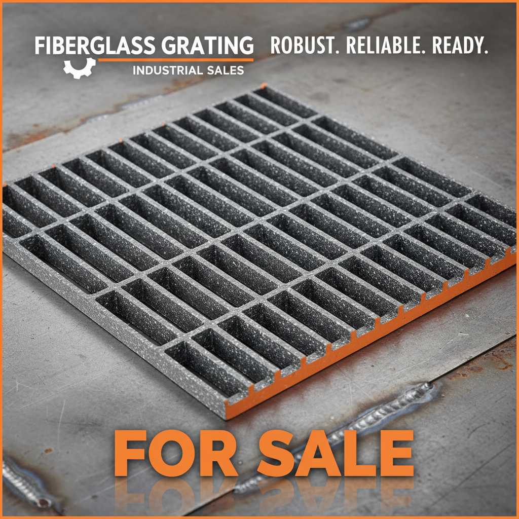 High Quality Industrial Fiberglass Grating for Sale Online