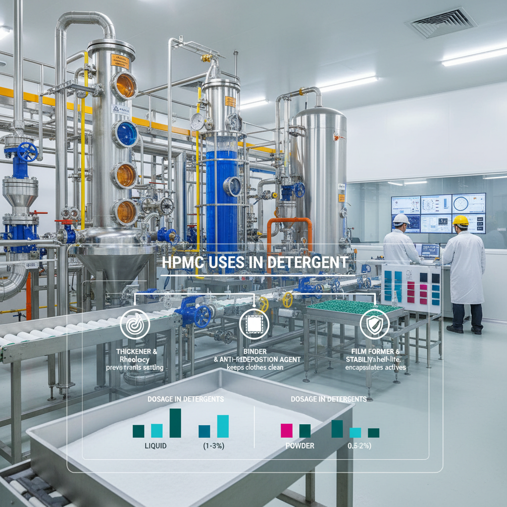 Technical Guide on HPMC Uses in Detergent for Better Stability