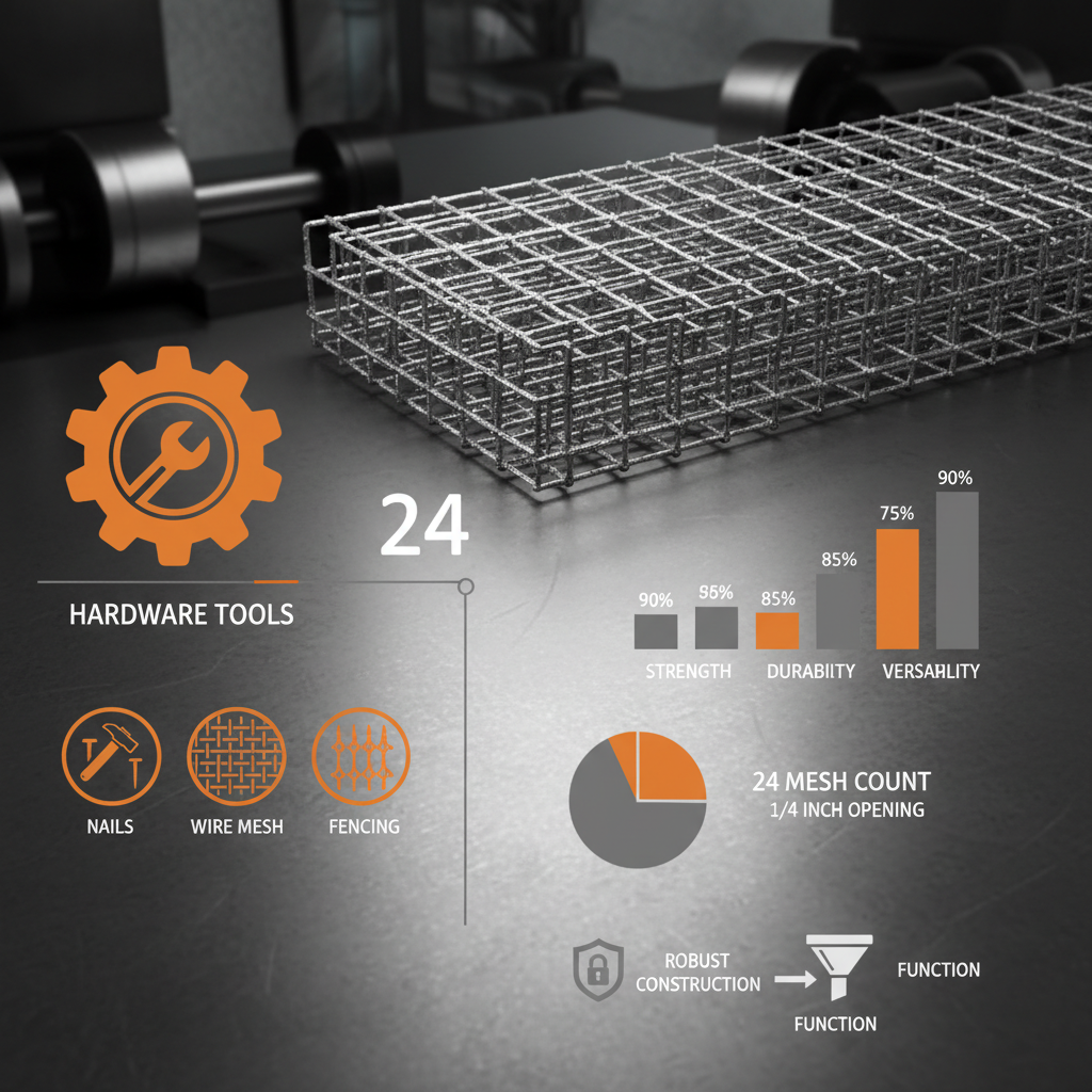 Industrial Grade Hardware Cloth 24 for Precision Containment