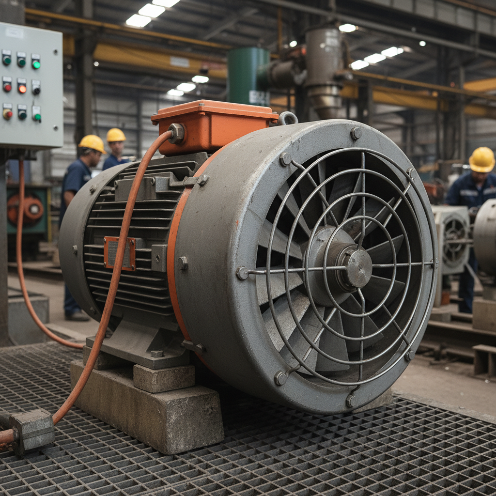 High Performance Impeller Motor for Industrial Fluid Systems