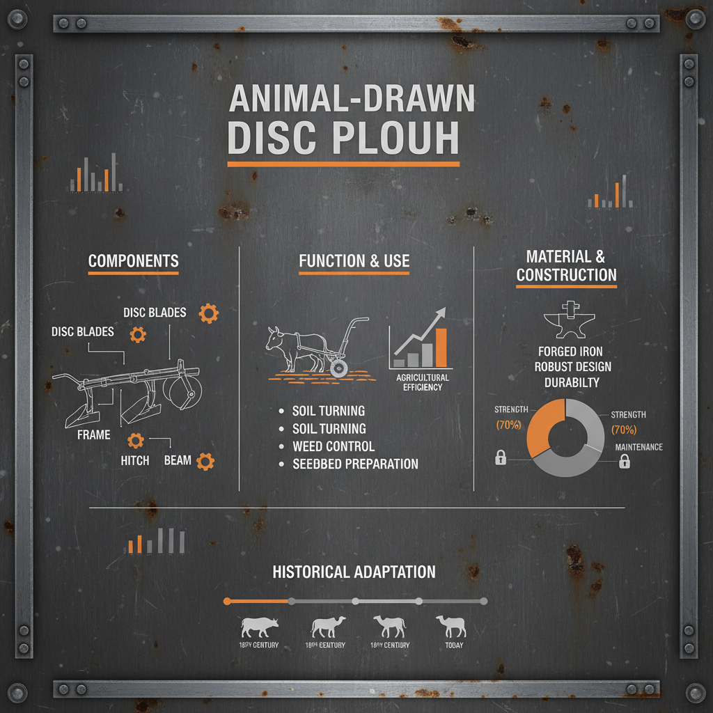Sustainable Farming with Animal Drawn Disc Plough Tools