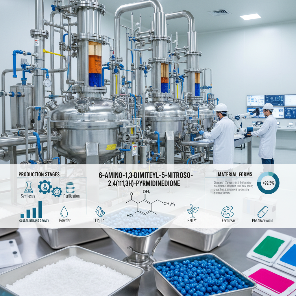 Synthesis and Use of 6amino13dimethyl5nitroso241h3hpyrimidinedione