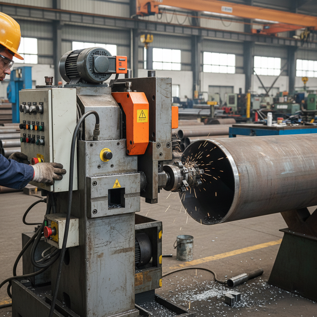 Precision Welding Beveling Machine for Metal Fabrication