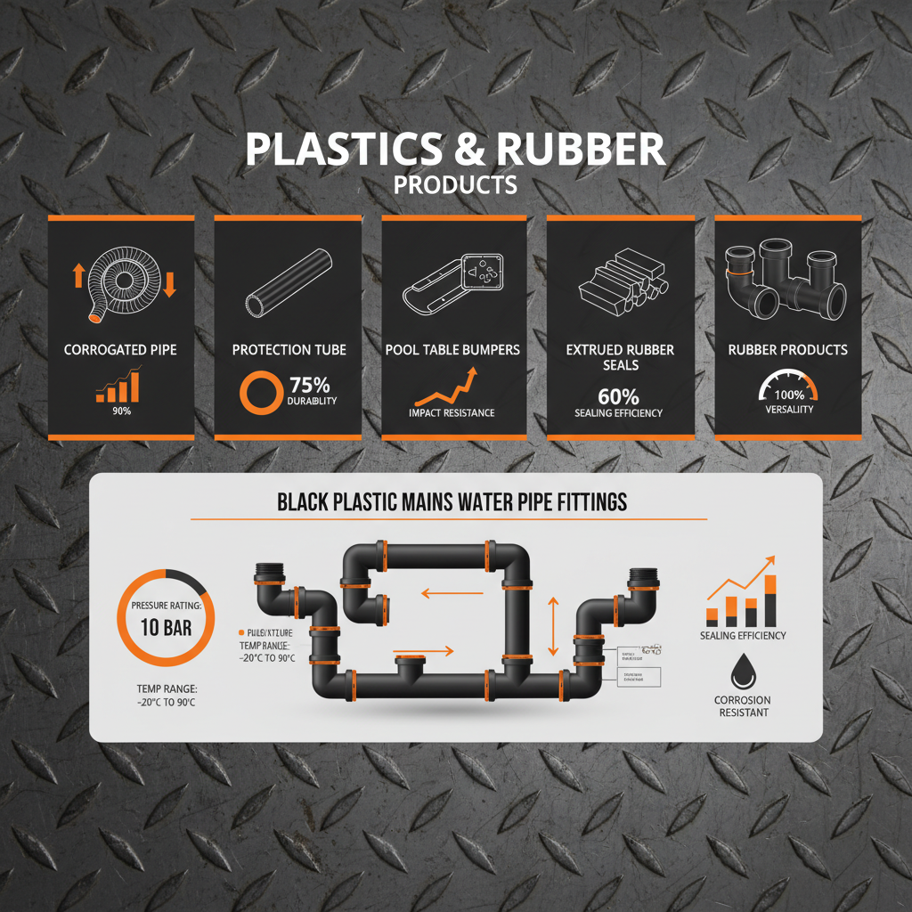 Benefits of Durable Black Plastic Mains Water Pipe Fittings