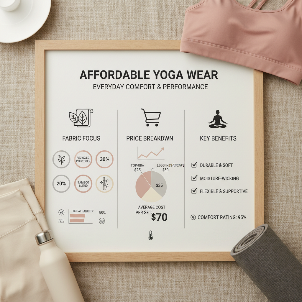 High Performance and Affordable Yoga Wear for Inclusive Wellness