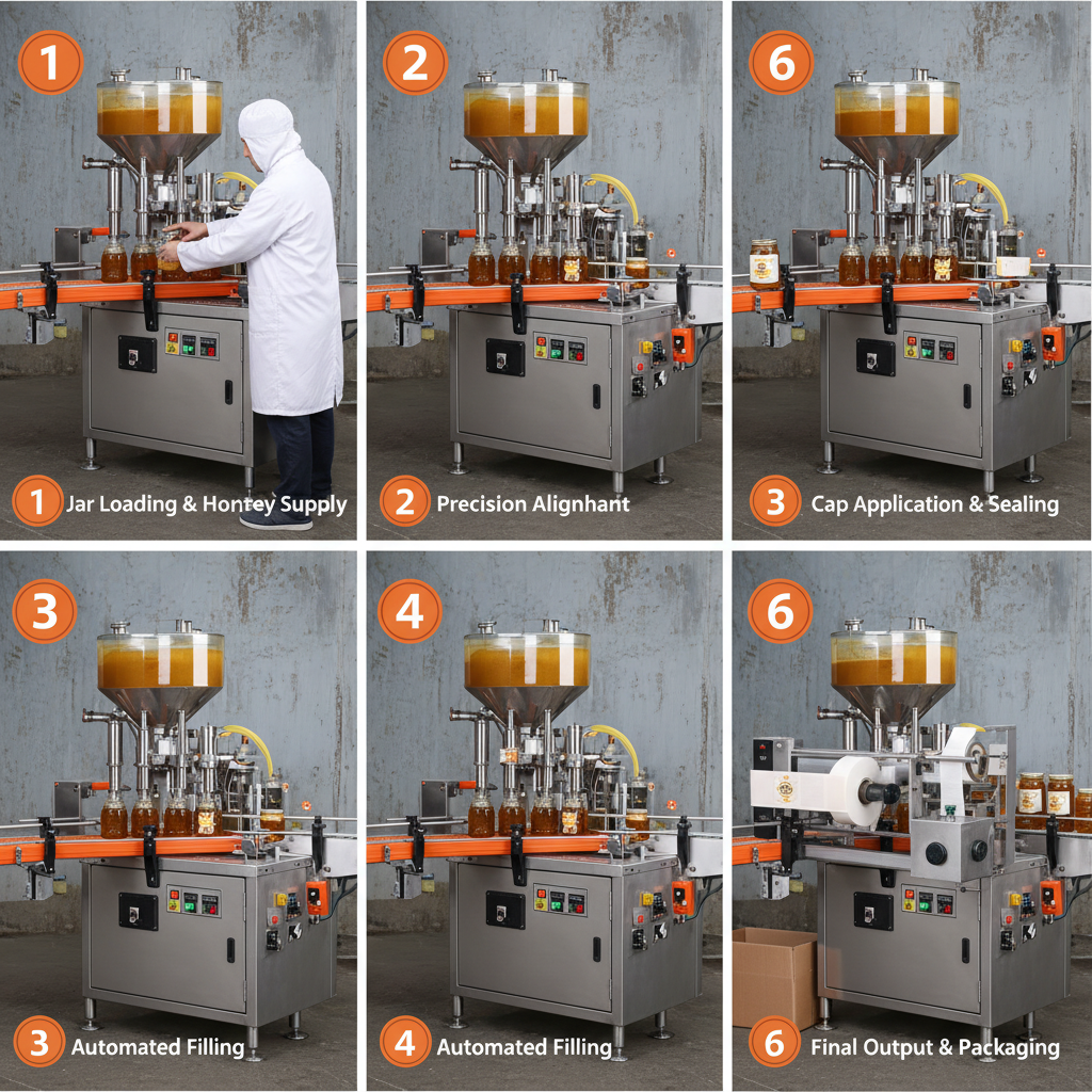 High Precision Automatic Honey Filling Machine for Efficiency