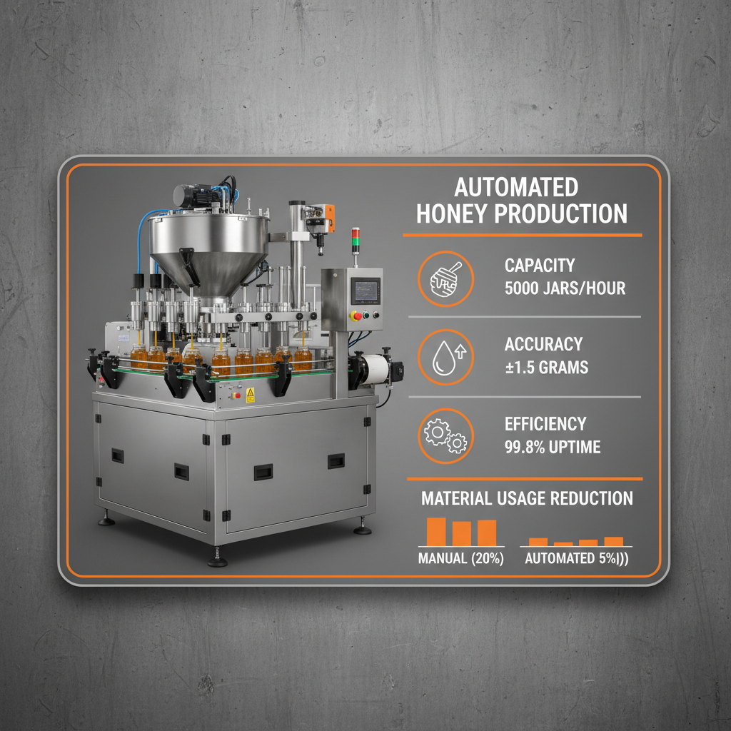 High Precision Automatic Honey Filling Machine for Efficiency