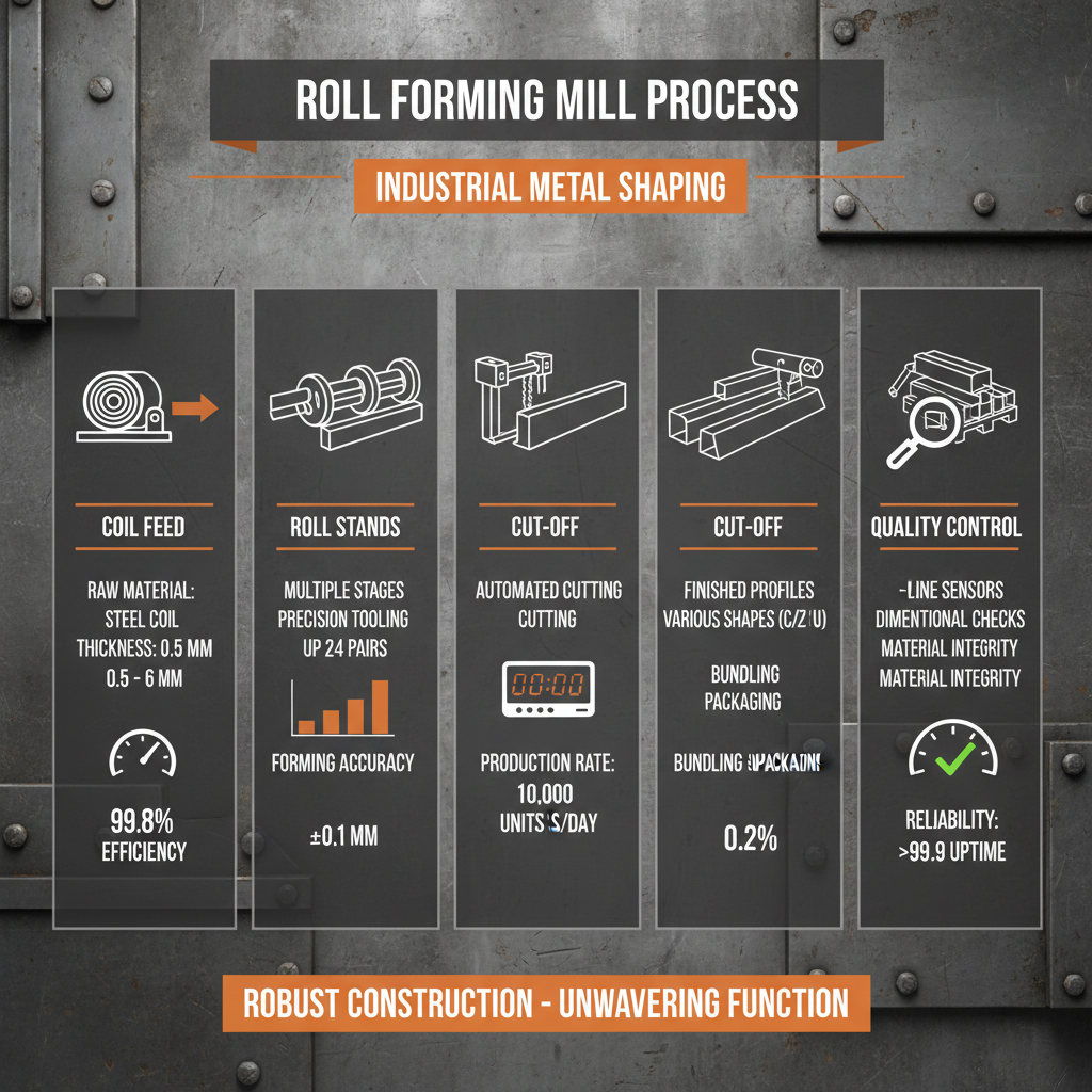 High Efficiency Roll Forming Mill for Industrial Production