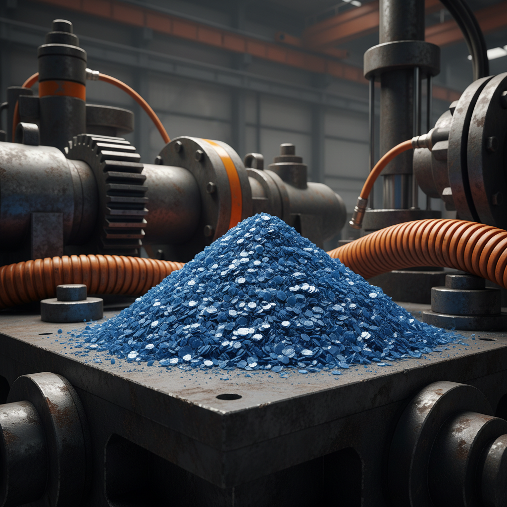 High Performance Blue Mica Powder for Industrial and Cosmetic Use