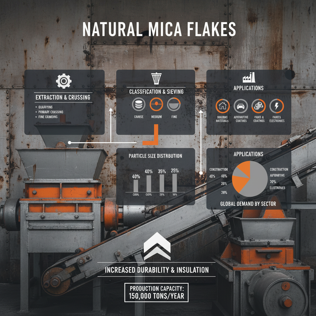 Industrial Applications and Properties of Natural Mica Flakes