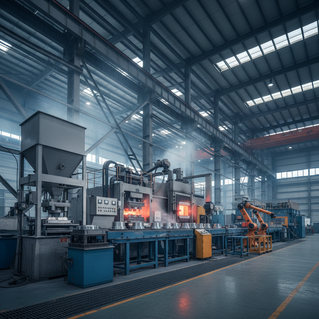 Optimizing Automotive Production via powder metallurgy process sequence