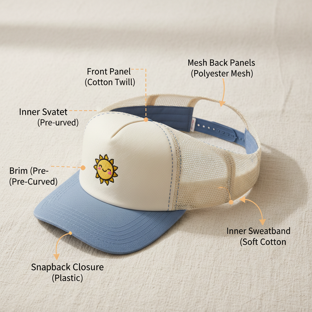 Premium Kids Trucker Hat Design Trends and Quality Standards