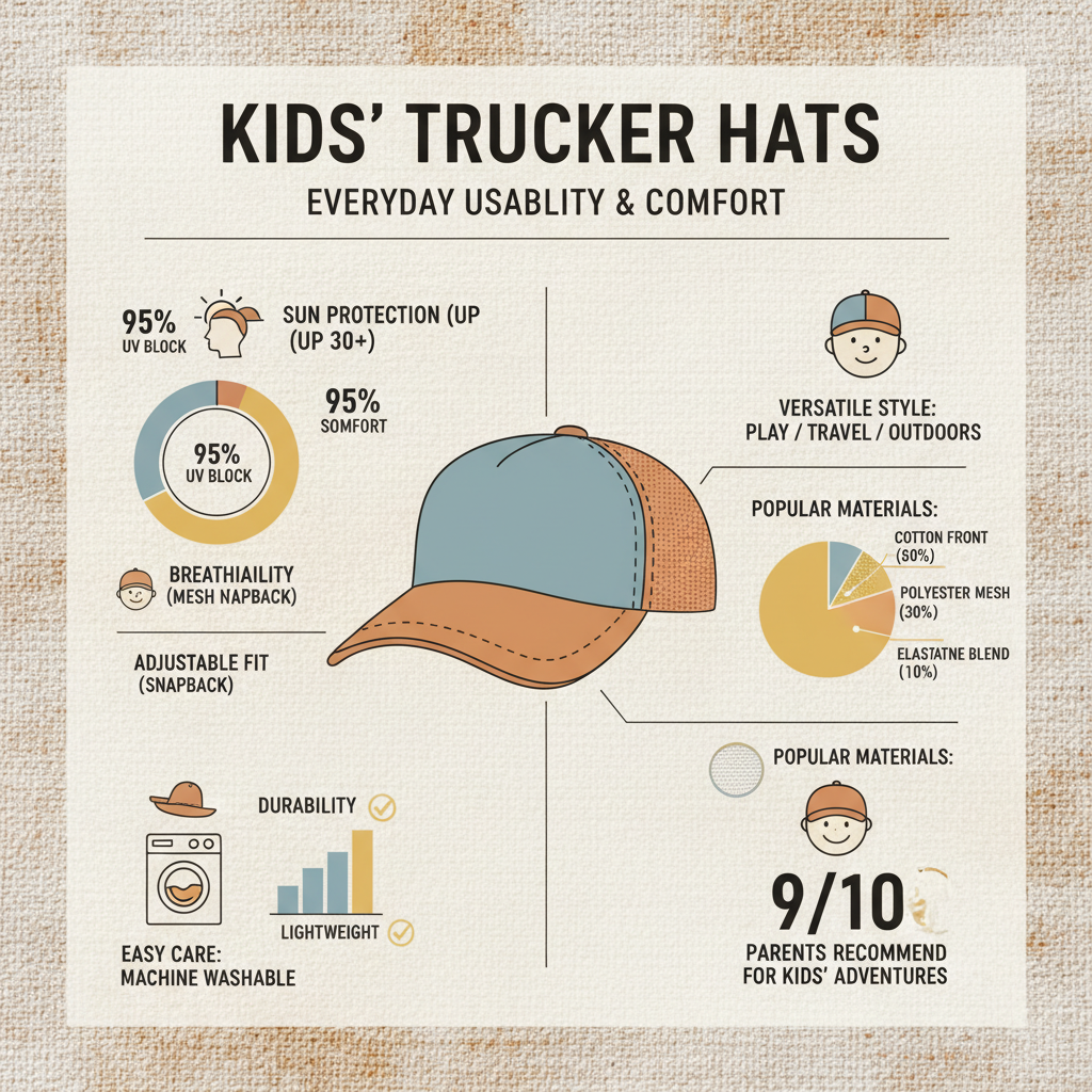 Premium Kids Trucker Hat Design Trends and Quality Standards