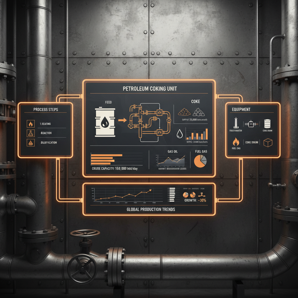 Industrial Significance and Process of Petroleum Coking