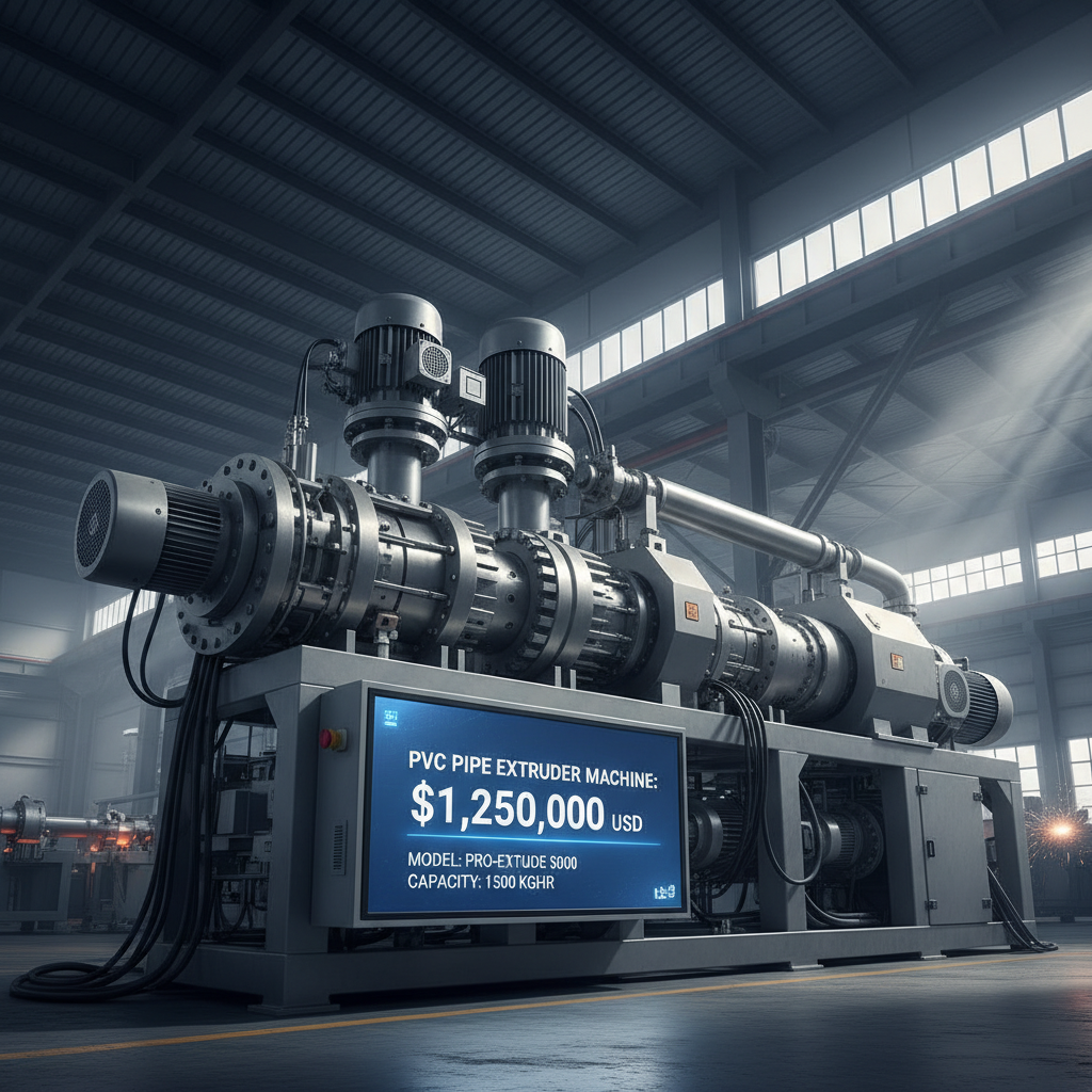 Guide to the Best pvc pipe extruder machine price and Value