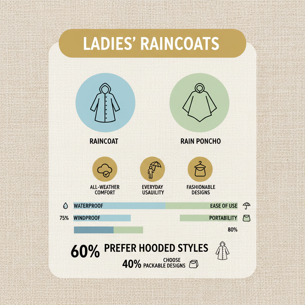 Premium and Stylish nice ladies raincoats for Every Weather