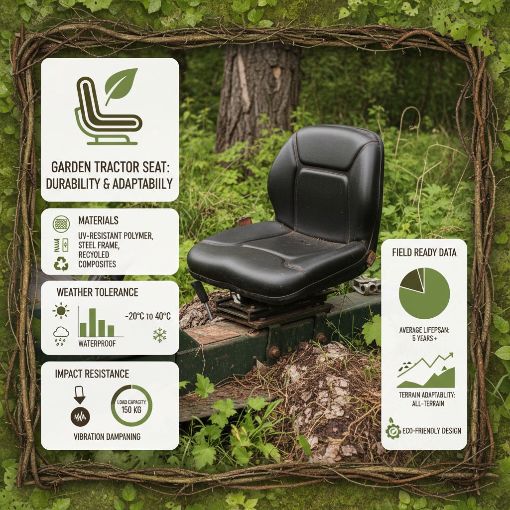 Premium Garden Tractor Seat Guide for Comfort and Durability
