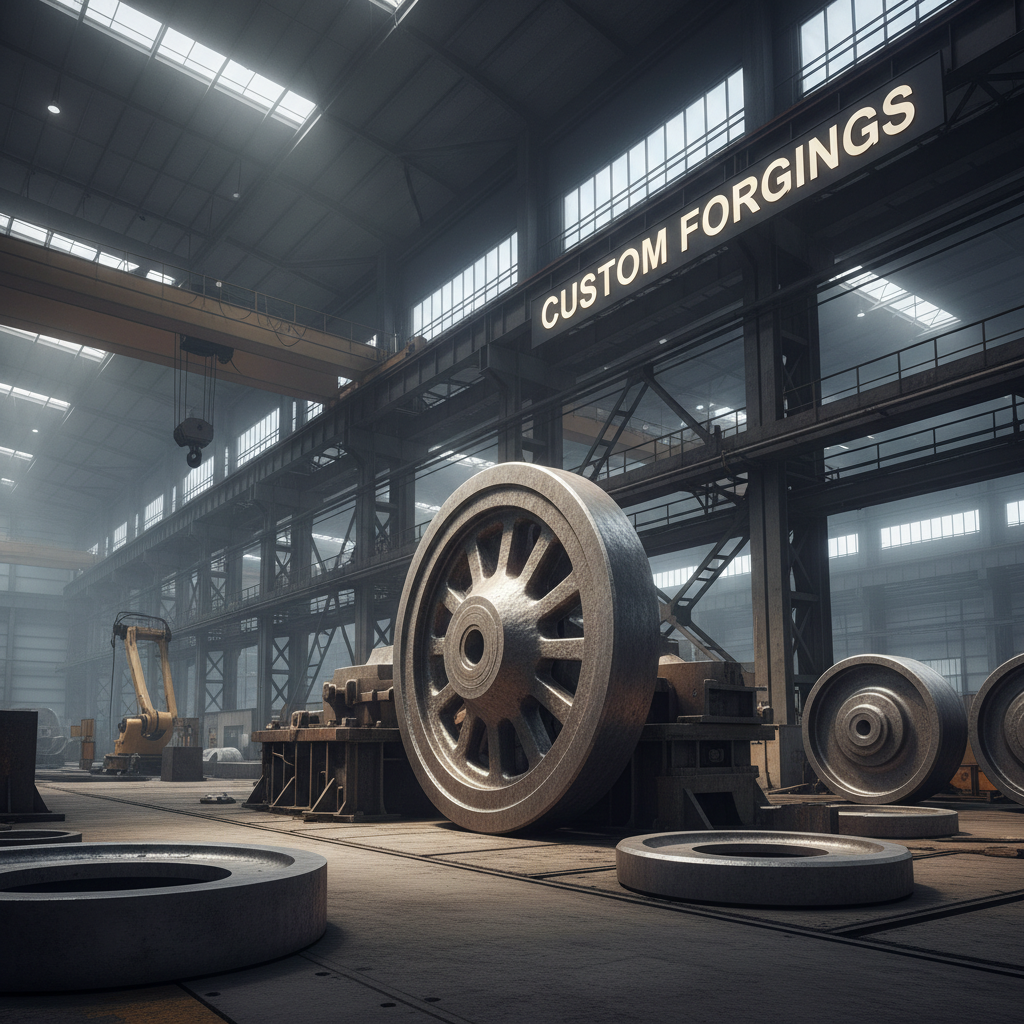 High Performance Industrial Solutions with Custom Forgings