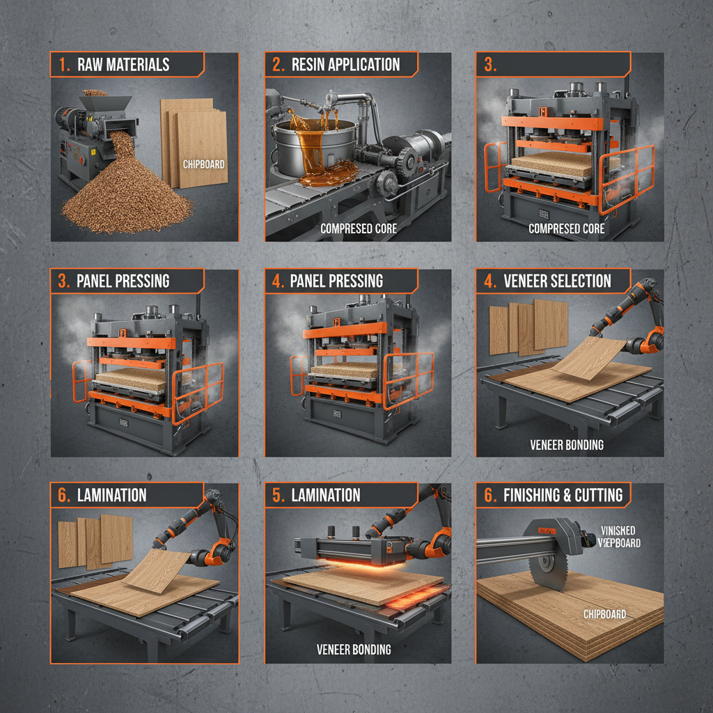 High Quality Veneered Chipboard Panels for Modern Interior Design