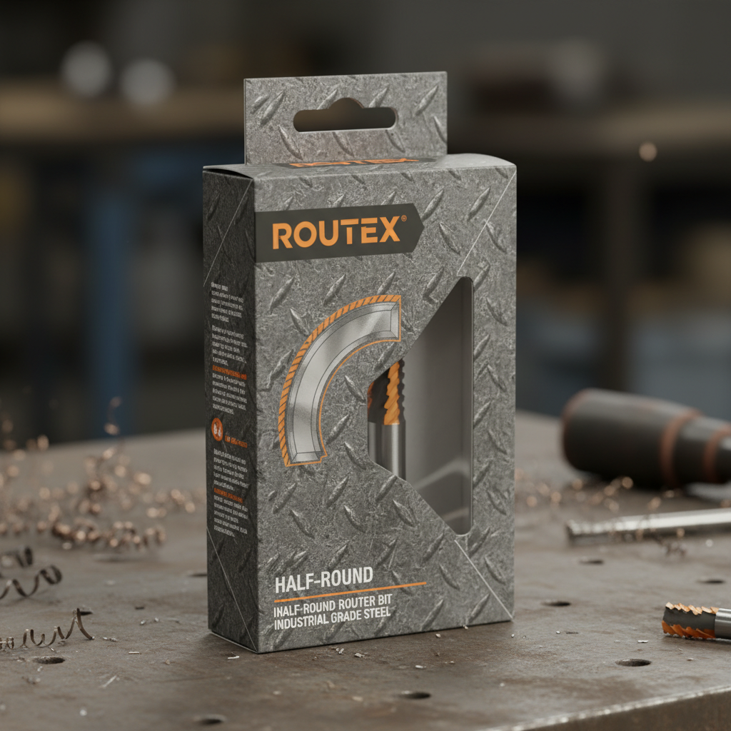 Industrial Half Circle Router Bit Guide for Precision Machining