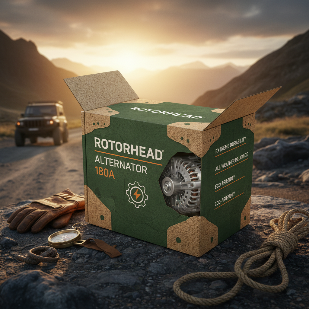 Heavy Duty Alternator 180a for Industrial Vehicle Reliability