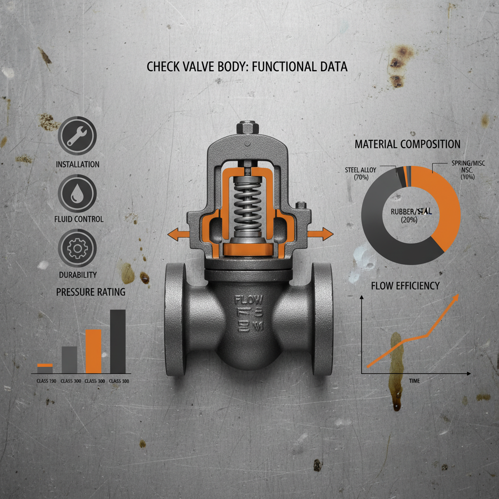 High Quality Check Valve Body for Industrial Piping Systems