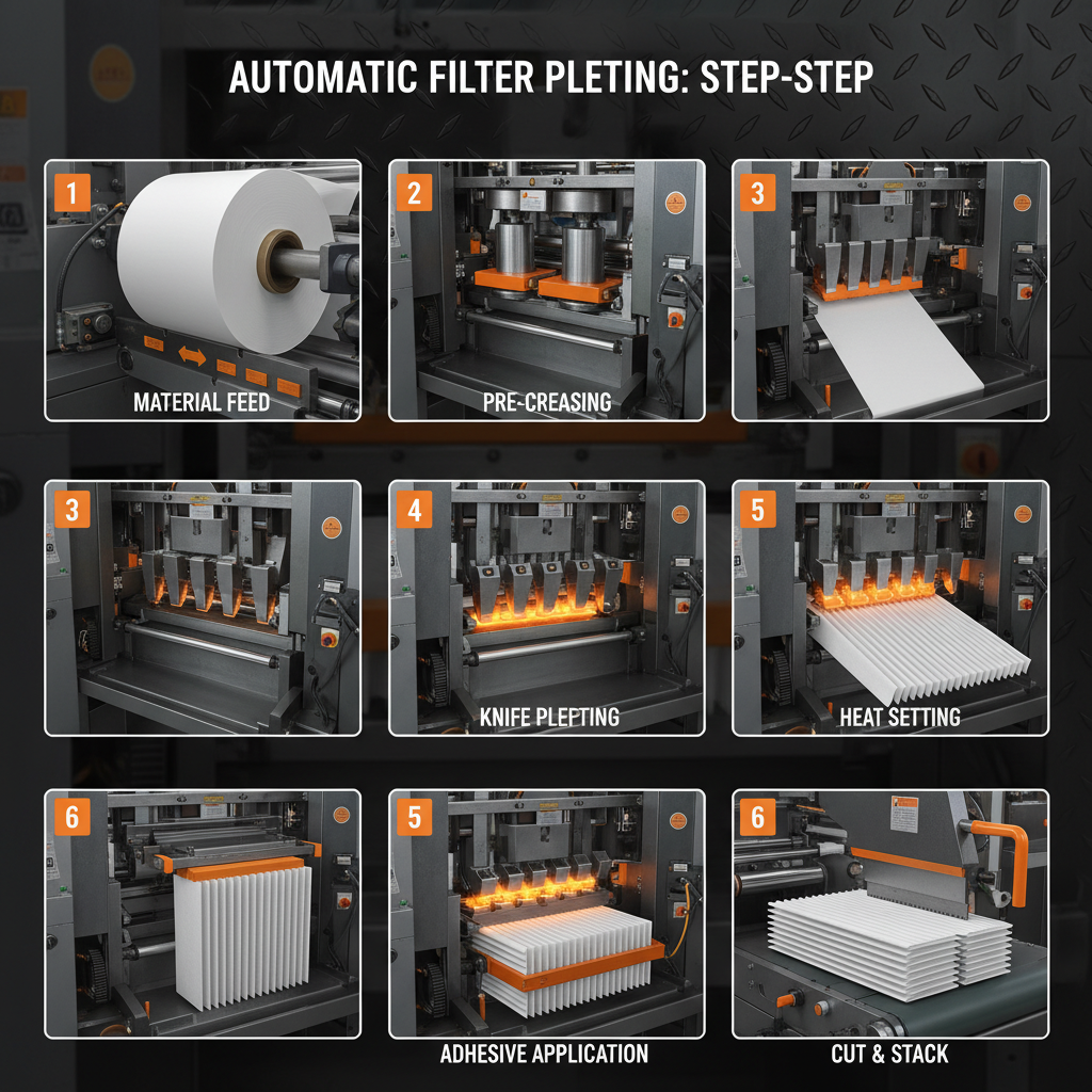 Efficient Production with Automatic Knife Pleating Machine