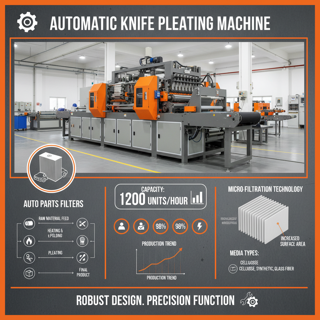 Efficient Production with Automatic Knife Pleating Machine