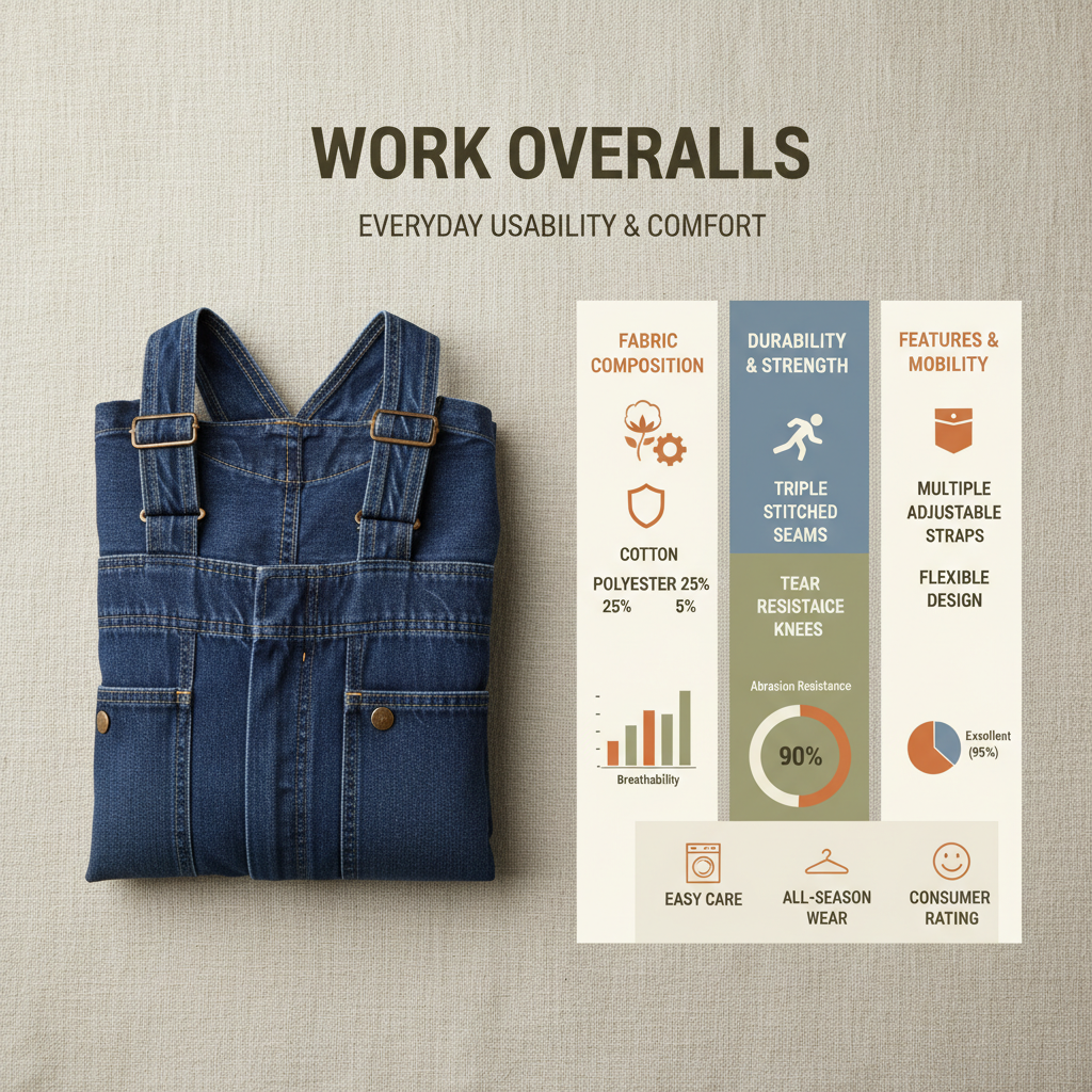 High Performance Work Overalls for Industrial Safety and Protection