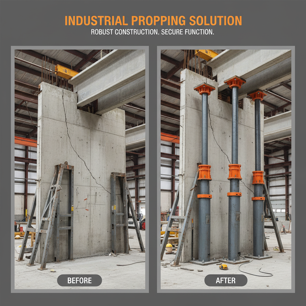 Modern Propping Systems for Structural Safety and Stability