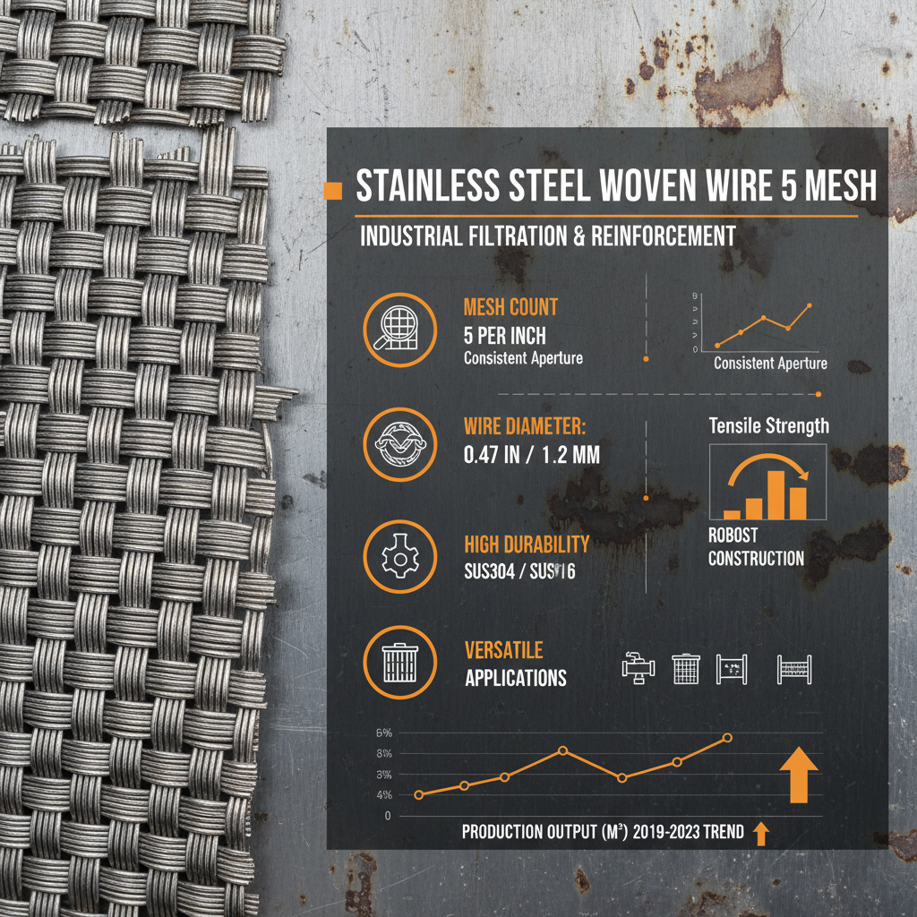 Industrial Stainless Steel Woven Wire 5 Mesh Filtration Guide