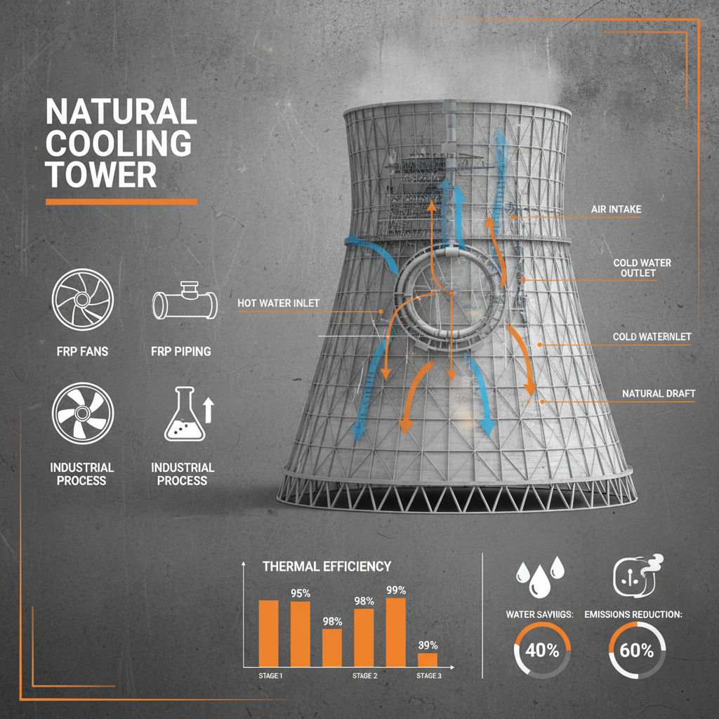 Efficient Natural Cooling Tower Engineering and FRP Solutions