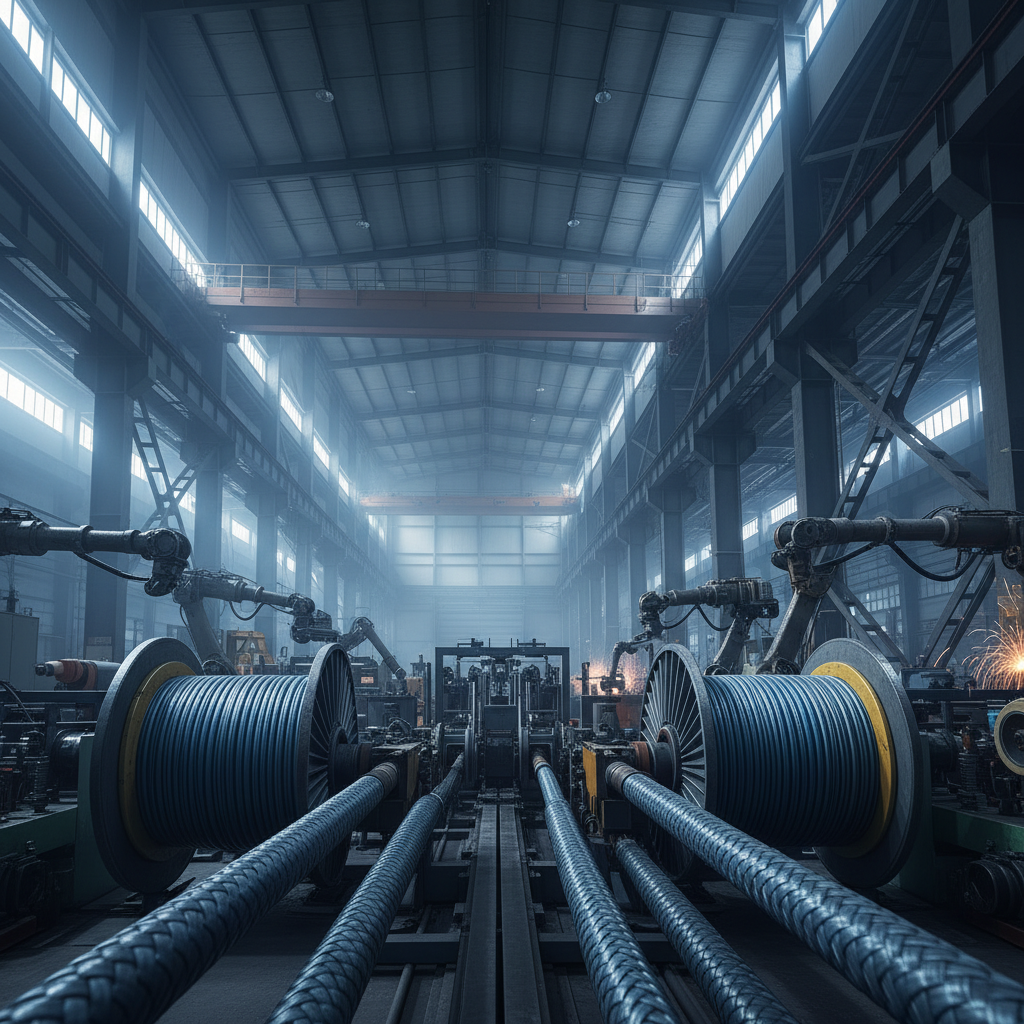 Industrial Braided Rubber Hose Pipe Guide for High Pressure
